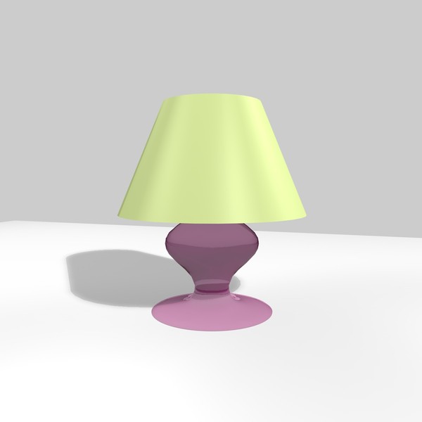 3d c4d table lamp - TABLE LAMP 8 by Carrara1